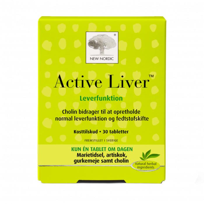 New Nordic Active Liver 30 Tabletter - Støtter leverfunktionen