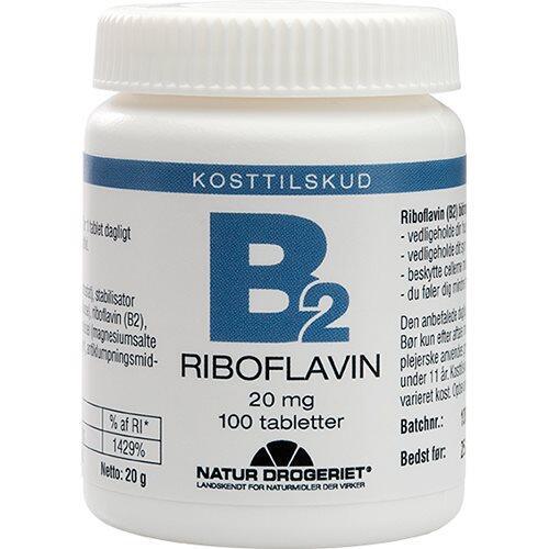 Mega B2 Vitamin 20 Mg  100tab