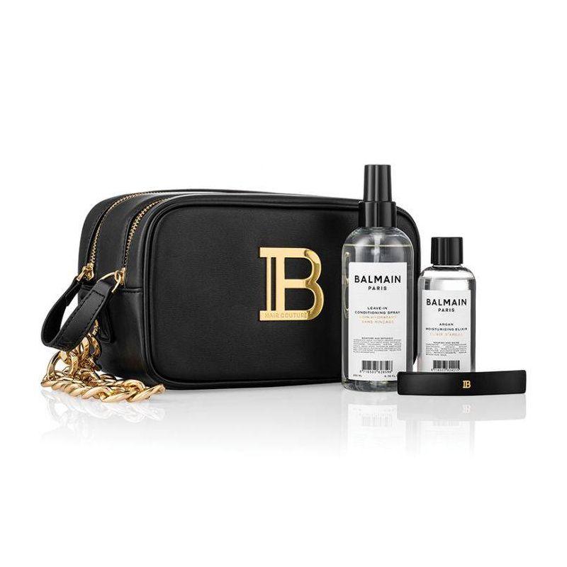 Balmain Signature Bag med Argan Elixir og Barrette Medium