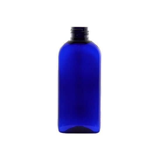 150 Ml Oval Blå PET Plastflaske - Genanvendelig Kvalitet