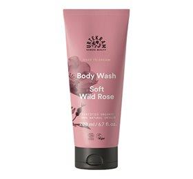 Urtekram Body Wash Soft Wild Rose 200 Ml