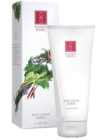 Raunsborg Nordic Bodylotion 200ml - Frisk Rabarberduft