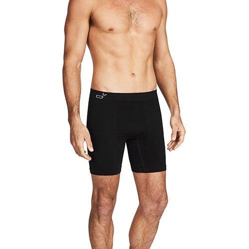 Boody Ekstra Lange Sorte Boxershorts til Mænd - 1 Stk