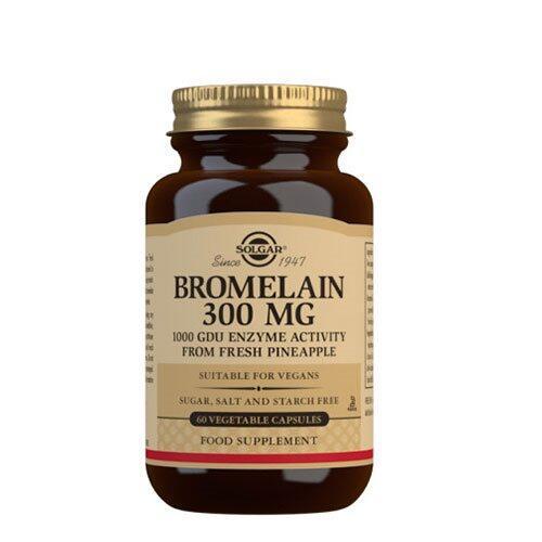 Solgar Bromelain 300 mg - Kosttilskud til skønhed