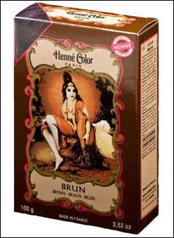 Henna Hårfarve Pulver Brun  100g