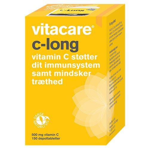 Vitacare C Long 500 Mg 150 Tabletter