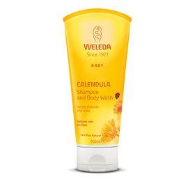 Weleda Calendula Shampoo   Body Wash 200 Ml