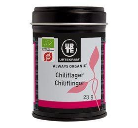 Økologiske Chilliflager fra Urtekram - 23g