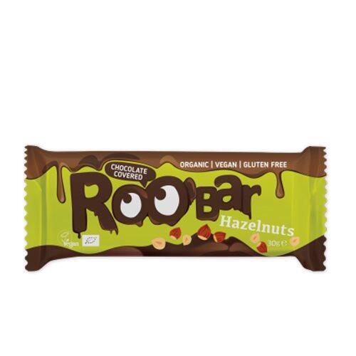 Roobar Choko Hasselnødde ø  30g