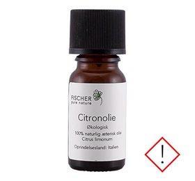 Fischer Pure Nature Økologisk Citronolie 10ml - Ren og Frisk