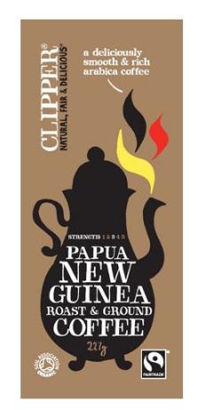 Kaffe Papua New Guinea Malet ø Clipper 227 G