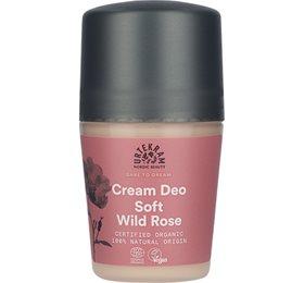 Urtekram Deo Cream Roll On Soft Wild Rose Bull 50ml