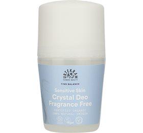 Urtekram Crystal Deo Roll On Fragrance Free  Bull  50ml