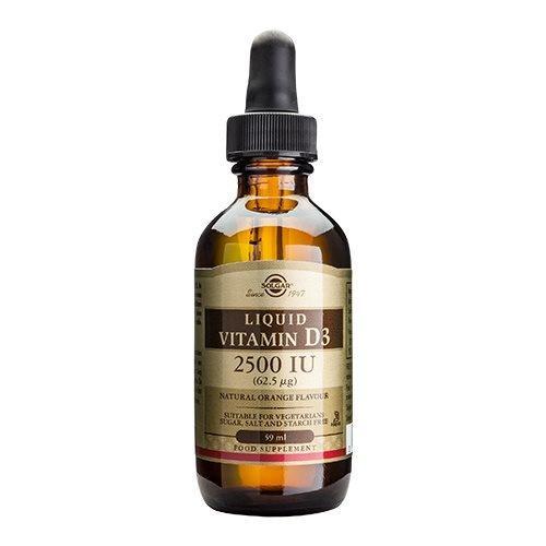 Solgar D3 Vitamin Flydende 59 ml - Styrk dit immunforsvar