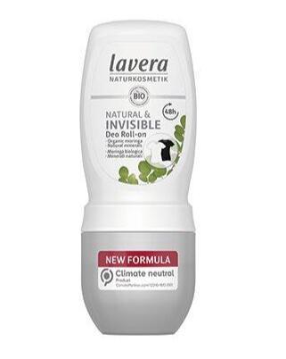 Lavera Body Care Deo Roll On Invisible 50ml - Naturlig Beskyttelse
