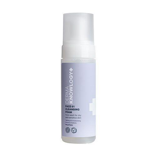 Derma Knowlogy Face 61 Rense Skum 150ml - Skånsom Pleje
