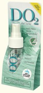 DO2 Deo Crystal Spray 40ml - Naturlig Deodorant!