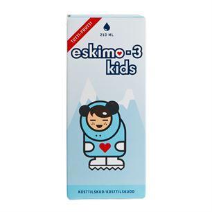 Midsona Eskio 3 Kids M Tutti Frutti 210 ml - Omega-3 til børn