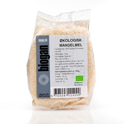Biogan Mandelmel ø Bull 100 G
