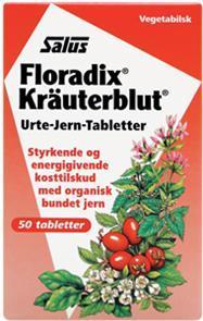 Floradix Jernsupplement 50 Tabl - Sundhedstilbud