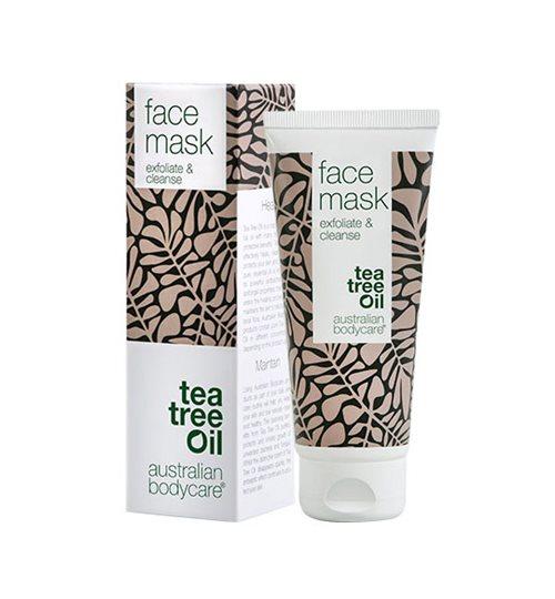 Eksfolierende ansigtsmaske med tea tree oil - 100ml