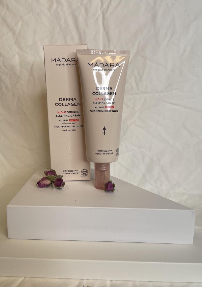 Madara Derma Collagen Natcreme til Styrkelse af Huden