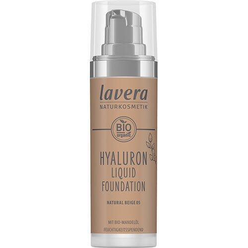 Lavera Hyaluron Liquid Foundation Natural Beige 05  30ml