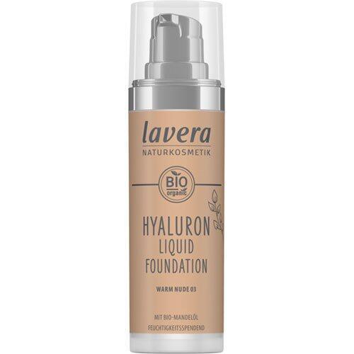 Lavera Hyaluron Liquid Foundation - Warm Nude 30ml