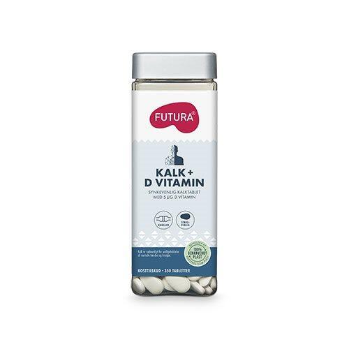Futura Kalk D Vitamin 350 tabletter til stærke knogler