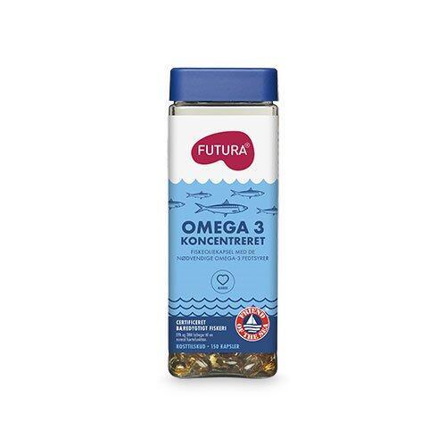 Futura Omega 3 Koncentreret - 150 kapsler til sundhed