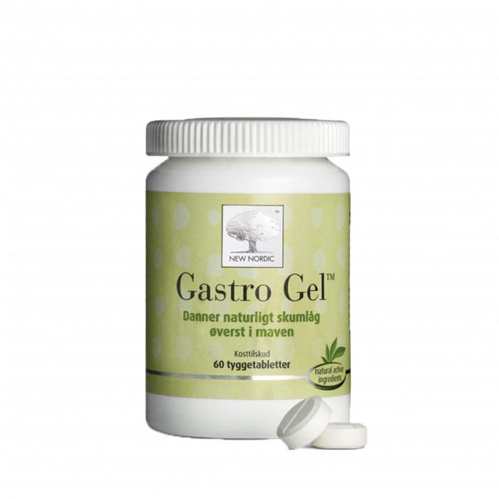 New Nordic Gastro Gel 60 Tabl - Naturlig Mavehjælp
