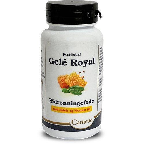 Camette Gel Royal M med Salvie og Vitamin B6 - 120 kapsler