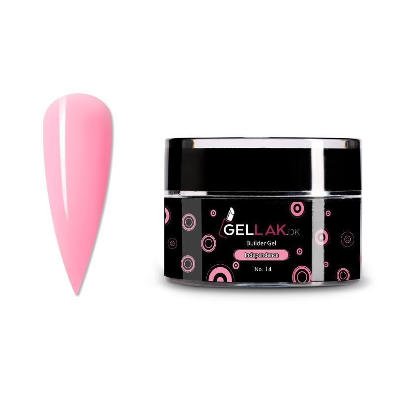 Builder Gel Pink   Til Opbygning Af Negle   Independence No  14