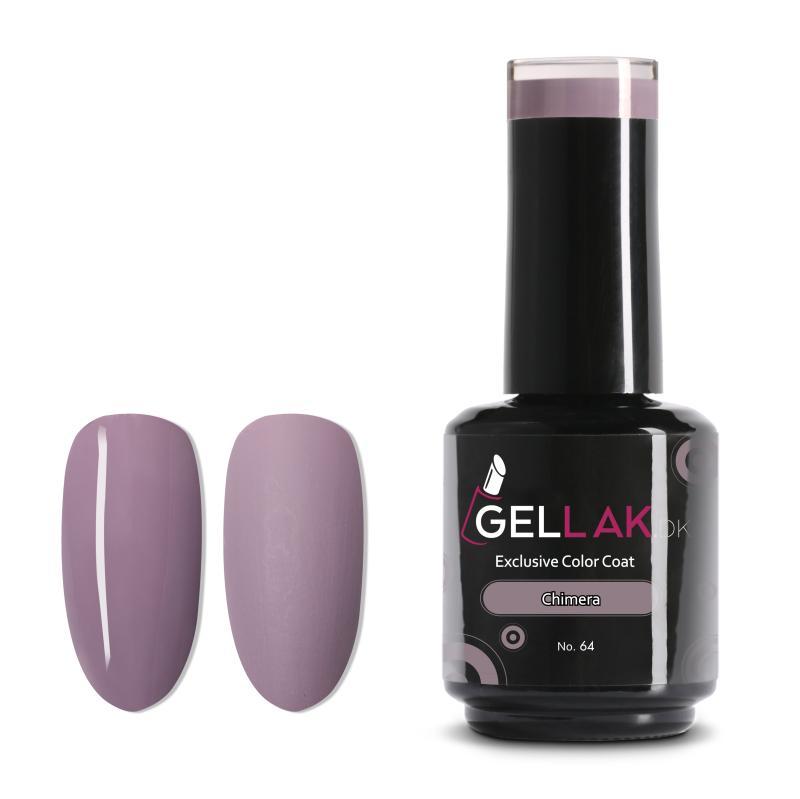 Gel Neglelak Lilla   15 Ml   Chimera No  64   Gellak Dk