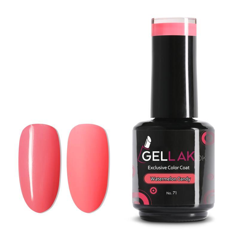 Gel Neglelak Pink 15 ml - Vandmelon Candy No 71