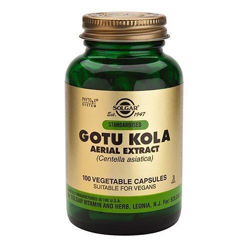 Solgar Gotu Kola - Kosttilskud til skønhed 100 kapsler