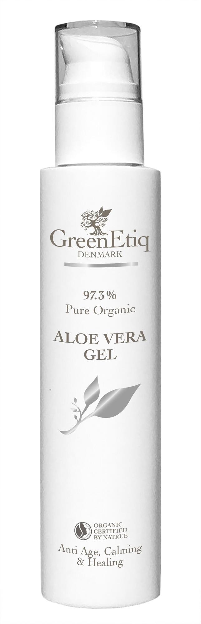 Greenetiq Økologisk Aloe Vera Gel 200ml - Beroligende Pleje