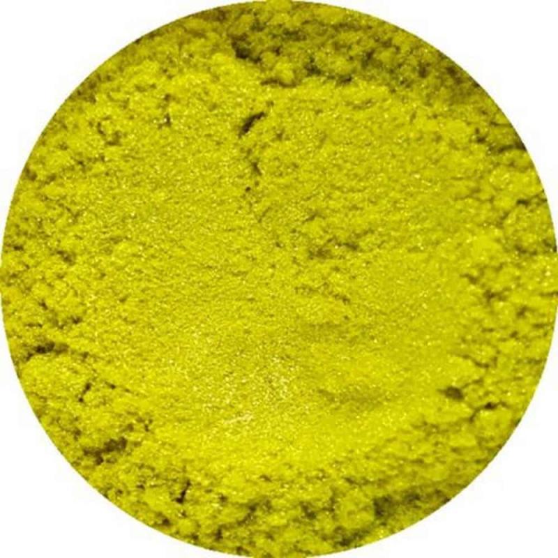 Gul Citron Pudder - Naturlig Mineralpigment 5 Gram