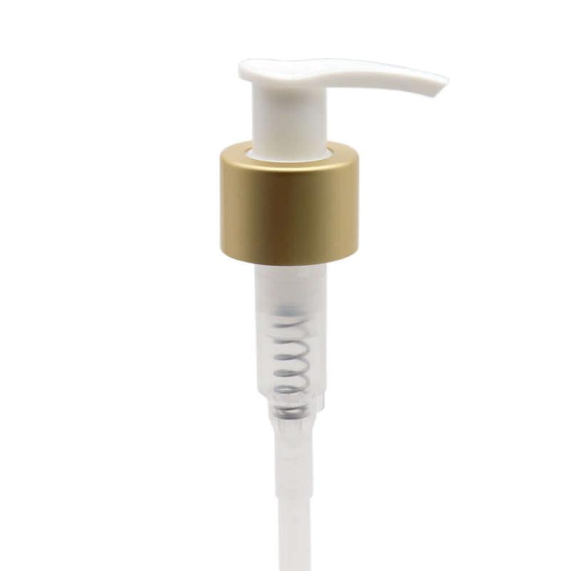 Pumpe Låg   Mat Guld Hvid   Med Lås   220mm   24 410