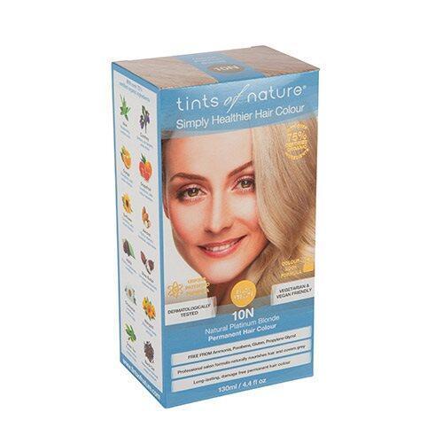Tints Of Nature Økologisk Hårfarve 10N Platinium Blonde 130ml