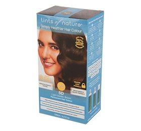 Tints Of Nature Hårfarve 5d Light Golden Brown Brown  Bull  130 Ml