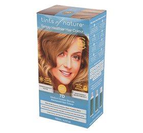 Tints Of Nature Hårfarve 7D Medium Gylden Brun 130 Ml