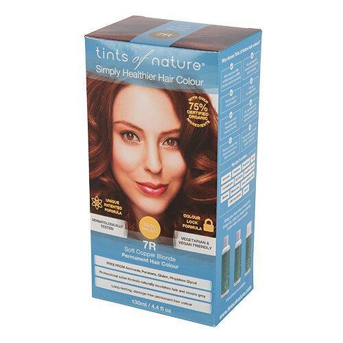 Tints Of Nature Hårfarve 7R Soft Copper Blonde 130ml