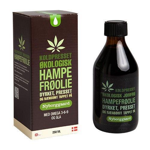 Økologisk Hampefrøolie 250ml fra Nyborggaard