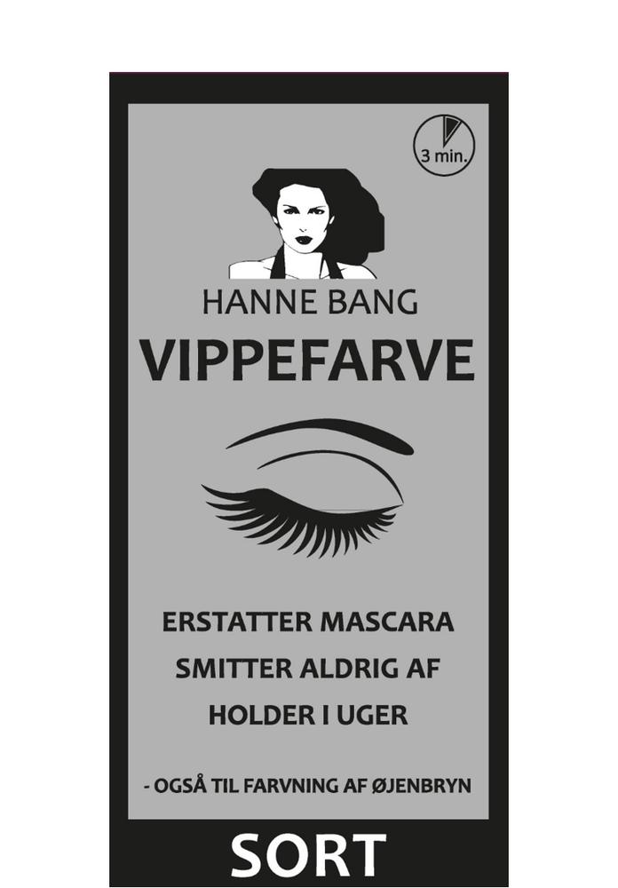 Hanne Bang Vippefarve - Intens sort til dine vipper
