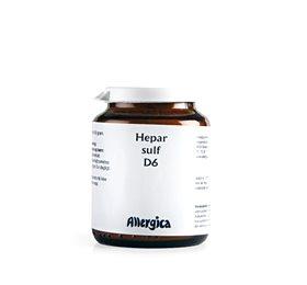 Allergica Hepar Sulf D6 Bull 50g - Homøopatisk Behandling