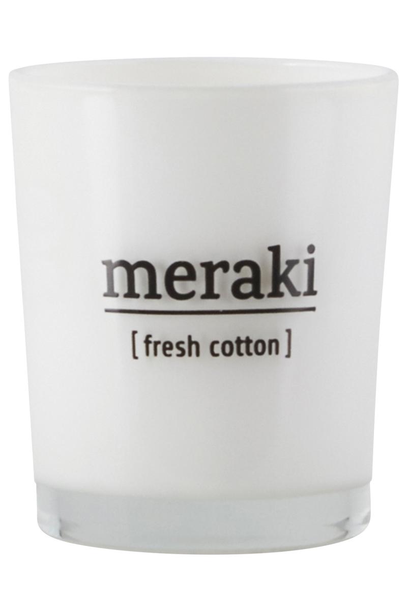 Meraki Duftlys Fresh Cotton - Forfriskende Aroma