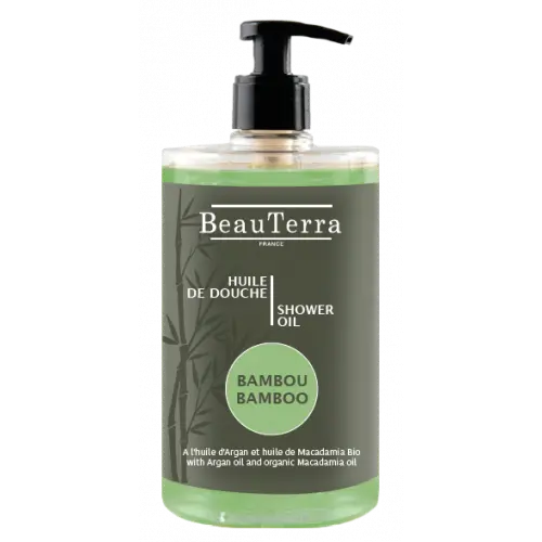Beau Terra Shower Oil   Bamboo  750ml