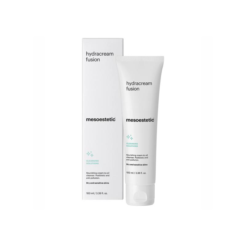 Mesoestetic Hydracream Fusion   Effektiv Rensecreme Til Tør Og Følsom Hud   100 Ml    Ansigtsrens Som Giver Næring Og Fugt Til Huden