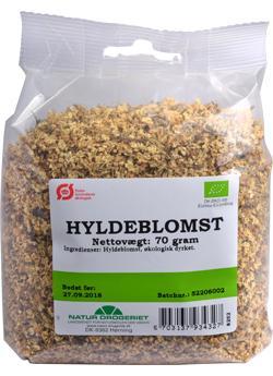 Økologisk Hyldeblomst 70 G - Perfekt til Te og Iste